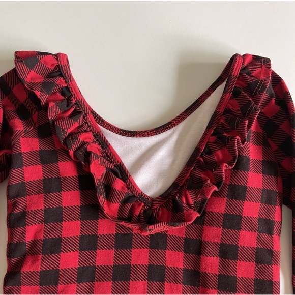 Long Sleeve Buffalo Plaid Leo from Remie Girl - Picture 6 of 7